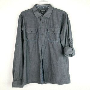 Men's FOREIGN EXCHANGE L/S Shirt Size L Hipster